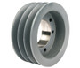 3-3V300-SH Pulley | 3.00" OD Three Groove Pulley / Sheave for 3V V-Belt (bushing not included)