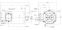 P107A Marathon 3 hp 3600 RPM 3-Phase 56C Frame TEFC (no base) 230/460V Marathon Motor