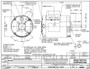 1837 Nidec | 1 hp 900 RPM 230V; Poultry Fan Mo