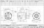 D12CPA2P Nidec | 1/2 hp 1800 RPM 56 Frame 115/230V Open Drip Nidec Electric Motor