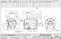 D12CPA2P49 Nidec | 1/2 hp 1800 RPM 48 Frame 115/230V Open Drip Nidec Electric Motor