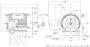 C363A Marathon 2 hp 1800 RPM 3-Phase  145TC Frame TEFC (rigid base) 230/460V Marathon Motor