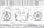 D34CPA1PH9 Nidec | 3/4 hp 3600 RPM 56H Frame 115/230V Open Drip Nidec Electric Motor