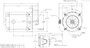 G827 Marathon 1/4 hp 1800 RPM 3-Phase  56C Frame TENV (no base) 208-230/460V Marathon Motor