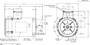Y378 Marathon 1 hp 1800 RPM 3-Phase 56C Frame TEFC (no base) 230/460V Marathon Motor