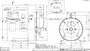 Y1372 Marathon 5 hp 1800 RPM 3-Phase 184TC Frame TEFC (rigid base) 230/460V Marathon Motor