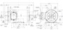 Y536 Marathon 1 hp 1800 RPM 3-Phase 143TC Frame TENV (rigid base) 230/460V Marathon Motor