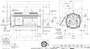Y548 Marathon 10 hp 1200 RPM, 28.0/14.0 amps 230/460 Volts 60 Hz 3-Phase. Encoder Ready