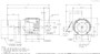 Y986 Marathon 1 hp 1800 RPM 3-Phase 143TC Frame TENV (rigid base) 230/460V Marathon Motor