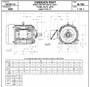 HD25P2ES Nidec | 25 hp 1800 RPM 284TS Frame 230/460V TEFC Nidec Electric Motor