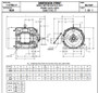 HD40P1ES Nidec | 40 hp 3600 RPM 324TS Frame 230/460V TEFC Nidec Electric Motor
