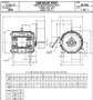 HD60P3E Nidec | 60 hp 1200 RPM 404T Frame 230/460V TEFC Nidec Electric Motor