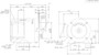 N410 Marathon 1/3 hp 1800 RPM 3-Phase  56C Frame TENV (rigid base) 208-230/460V Marathon Motor
