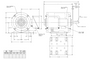 OB3204V1 Century 2 hp 1800 RPM 3-Phase 56 Frame ODP (rigid base) 200-230/460V