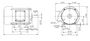 TE100 Century 1 hp 1200 RPM 3-Phase 145T Frame TEFC (rigid base) 208-230/460V Century Motor # TE100