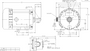 G661 Marathon 3/4 hp 1800 RPM 3-Phase 56 Frame TEFC (rigid base) 208-230/460V Marathon Motor