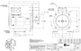 DC133 Century 1/2 hp DC Perm. Magnet 56C Frame C Face TENV 2500 RPM (rigid base) 90V Marathon Motor # DC133