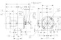 K160 Marathon 3/4 hp 208-230/460V 3600 RPM 3-Phase 56 Frame TEFC (rigid base) Motor