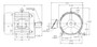 TE142 Century 10 hp 1800 RPM 200V 3-Phase 215T Frame TEFC (rigid base) Motor