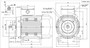 R379A Marathon | 3 hp 2.2 kW 230/460V 3600 RPM 3-Phase 90LC Frame TEFC (rigid base) Motor