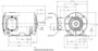 K065 Marathon 2 hp 1800 RPM 208-230/460V 3-Phase 56HZ Frame ODP (rigid base) Motor