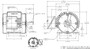 E467A Marathon Severe Duty 2 hp 1800 RPM 230/460V 3-Phase 145T Frame TENV (rigid base) Motor