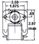 Fasco K611 Motor | Fasco C-Frame Vent Fan Motor .63 amps 3000 RPM 120V (CCW rotation)
