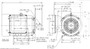 Z117 Marathon 5 hp 1800 RPM 230V TEFC 213TZ Frame (Extra Torque Farm Duty) Motor