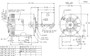 X525 Marathon 2 hp 3-phase 208-230/460V 1075 RPM OPAO 56HZ Frame Condenser Fan Motor