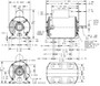 C1264 Marathon 1/2 hp (1 speed) 115/230V 1200 RPM ODP 56 Frame Cap Start Resilient Base Motor
