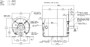 ARB2036S Century 1/3 hp (1 speed) 115/ 208-230V 1200 RPM TEAO 56 Frame Split Phase Resilient Base Motor