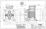 R836 Marathon |  20 hp 15 kw 3600 RPM 160MD Frame 230/460V  Electric Metric Motor