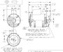 C338 Marathon 2 HP (1 speed) 115/208-230V 3600 RPM ODP 56C Pump Motor