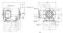 Y465 Marathon 1 hp (2 speed) 460V 1800/900 RPM ODP 145T Frame 3-Phase Variable Torque Motor