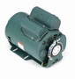 101585.00 Leeson 1/2 hp 115V 1800 RPM ODP 48 Frame Cap Start/Run Resilient Base Motor