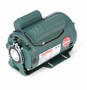 101585.00 Leeson 1/2 hp 115V 1800 RPM ODP 48 Frame Cap Start/Run Resilient Base Motor