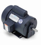 111915.00 Leeson 1 hp 1800 RPM 115/208-230V 56 Frame TEFC Resilient Base Motor