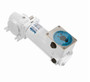 M1125278.00 Leeson 1/4 hp 125 RPM 90 VDC 32 Frame (Right Angle Rigid Base) TENV Wash-Down Gearmotor