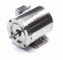 191414.00 Leeson 1/2 hp 1200 RPM 208-230/460V 56C Frame (Rigid Base) TENV 3-Phase All-Stainless Wash-Down Motor