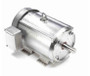 140825.00 Leeson 7 1/2 hp 3600 RPM 230/460V 213TC Frame (Rigid Base) TEFC 3-Phase Premium-Stainless Wash-Down Motor