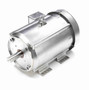 140825.00 Leeson 7 1/2 hp 3600 RPM 230/460V 213TC Frame (Rigid Base) TEFC 3-Phase Premium-Stainless Wash-Down Motor