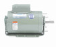 111322.00 Leeson 3/4 hp 1200 RPM 115/230V 56HZ Frame (Resilient Base) TEAO 1-Phase Farm Fan Motor