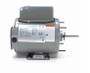 100700.00 Leeson 1/3 hp 1800 RPM 115/230V 48Y Frame (Rigid Base) TENV 1-Phase Farm Fan Motor