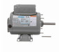 100604.00 Leeson 1/3 hp 1200 RPM 115/208-230V 56Z Frame (Rigid Base) TEAO 1-Phase Farm Fan Motor