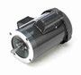 117881.00 Leeson 1 hp 1800 RPM 115/208-230V 56C Frame TEFC 1-Phase High-Torque Farm Motor