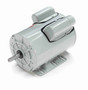 A009782.00 Leeson 1 hp 1800 RPM 115/230V 56H Frame TEAO 1-Phase Belt Drive Farm Motor