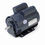 111955.00 Leeson 1 hp 1800/1200 RPM (2-Speed) 115V 56H Frame (Resilient Base) ODP 1-Phase Fan Motor