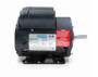 116523.00 Leeson 5 hp 3600 RPM 208-230V 56 Frame (Rigid Base) ODP 1-Phase Compressor Motor