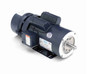 121816.00 Leeson 2 hp 1800 RPM 115/208-230V 145TC Frame (Rigid Base) TEFC 1-Phase Brake Motor