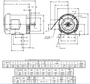 U14S2AC Nidec 1/4 hp 1800 RPM 56C Frame 208-230/460V TEFC 3-Phase Electric Motor